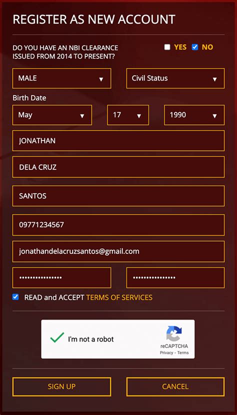 clearance.nbi.gov.ph registration|clearance nbi gov ph online.